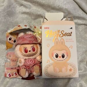 Authentic Pop Mart Labubu Have a Seat Dada CLOTHING INCLUDED